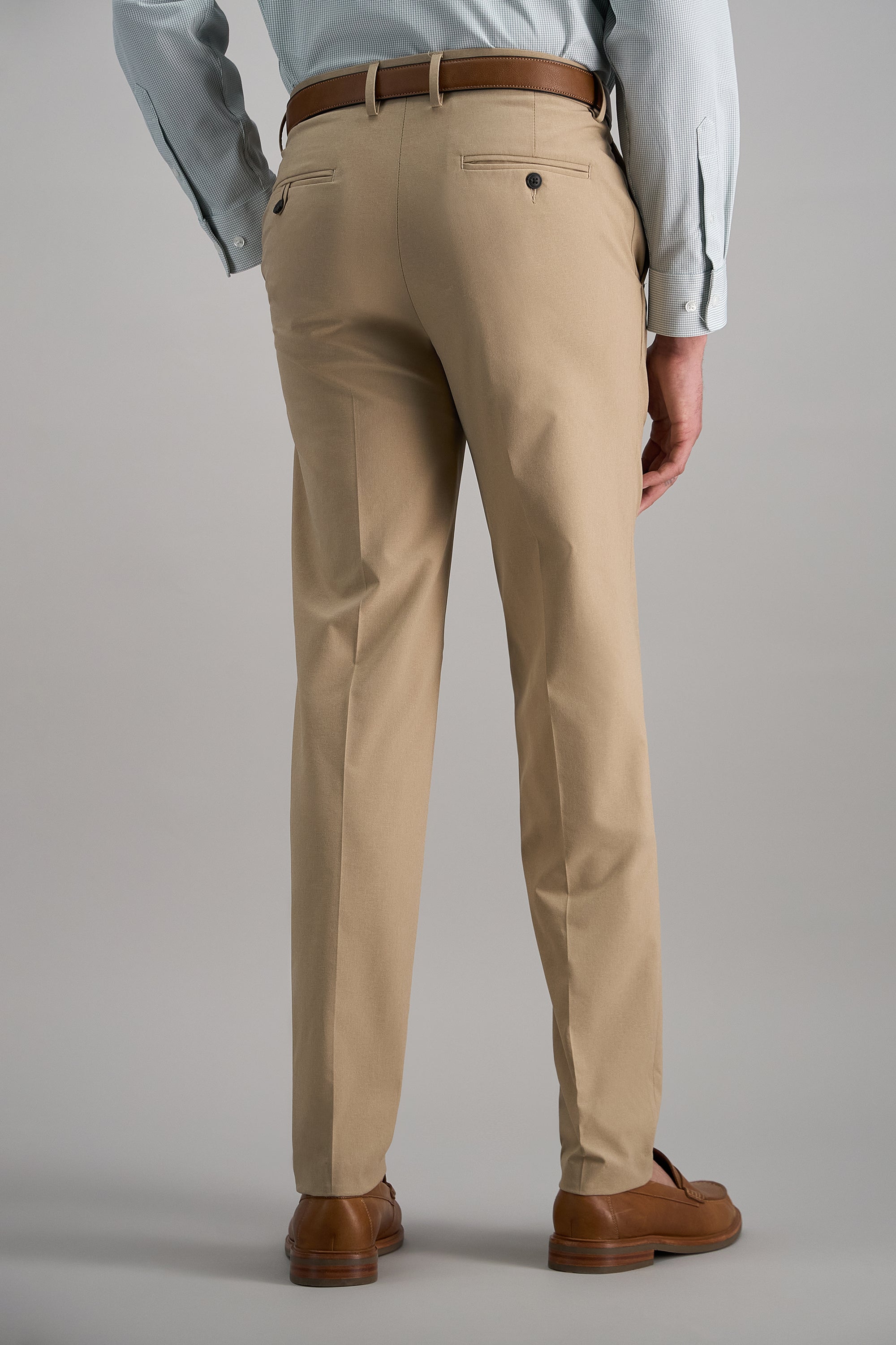 Smart Wash® Sorona Suit Pant, , hi-res#color_khaki