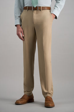 Smart Wash® Sorona Suit Pant - Haggar.com#color_khaki