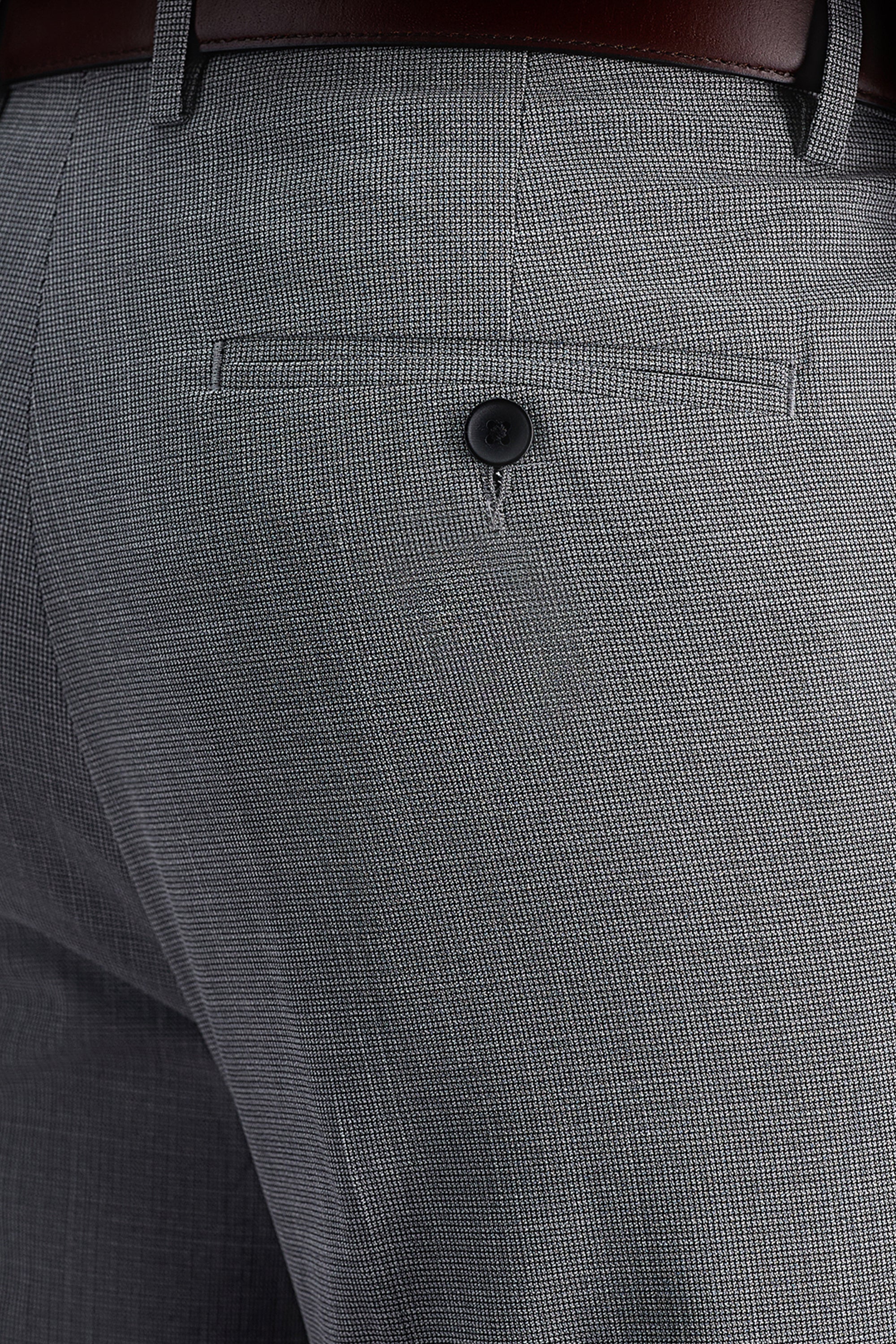 J.M. Haggar Micro Houndstooth Suit Pant