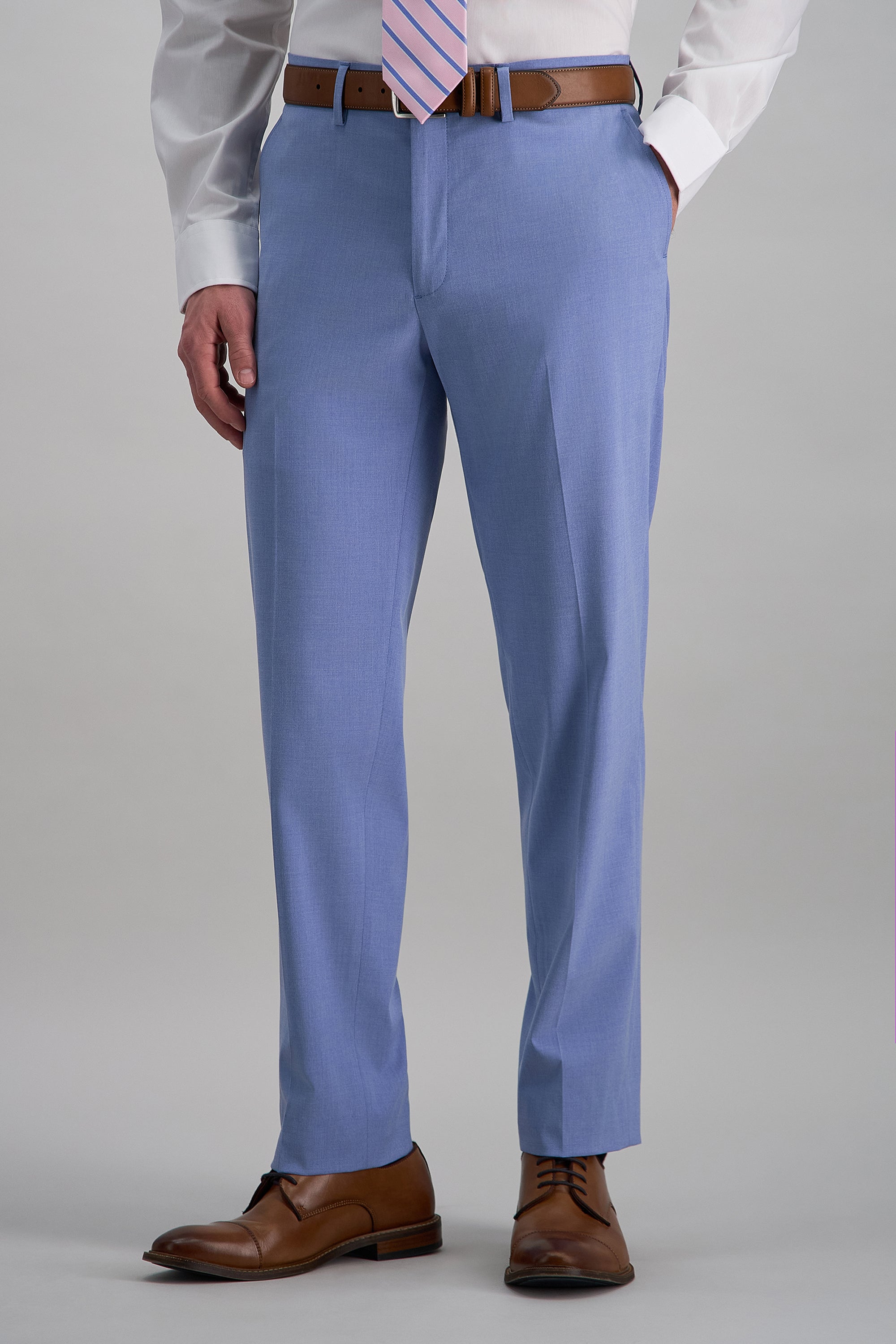 J.M. Haggar™ Premium Stretch Poplin Suit Separates - Haggar.com#color_chambray