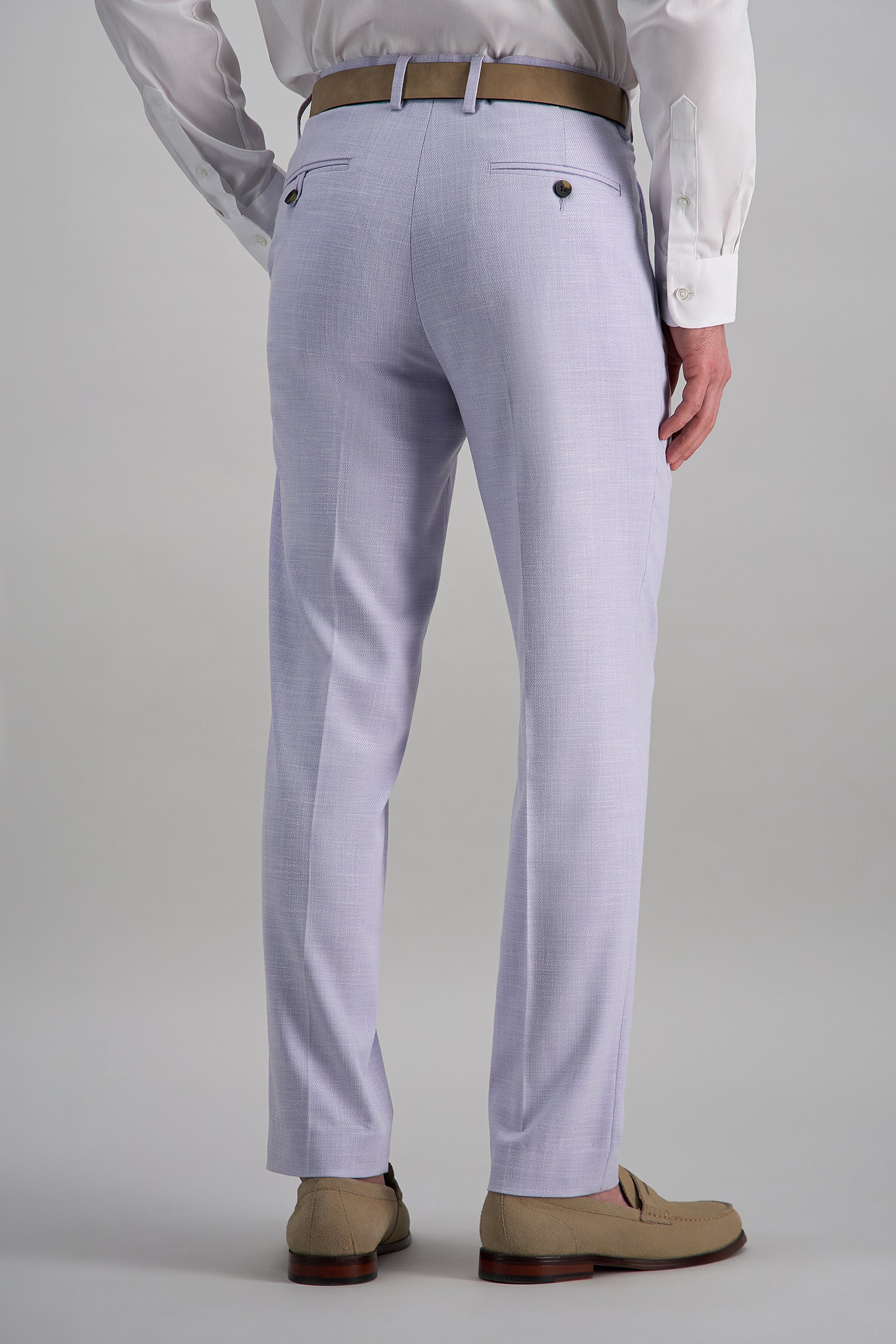 J.M. Haggar™ Premium Stretch Broken Twill Suit Pant - Haggar.com#color_purple