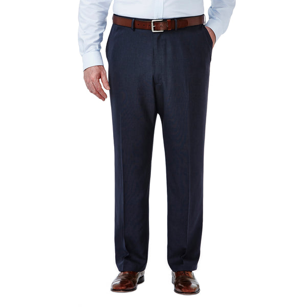 Haggar Big & Tall Travel Performance Suit Separates Pants in Navy