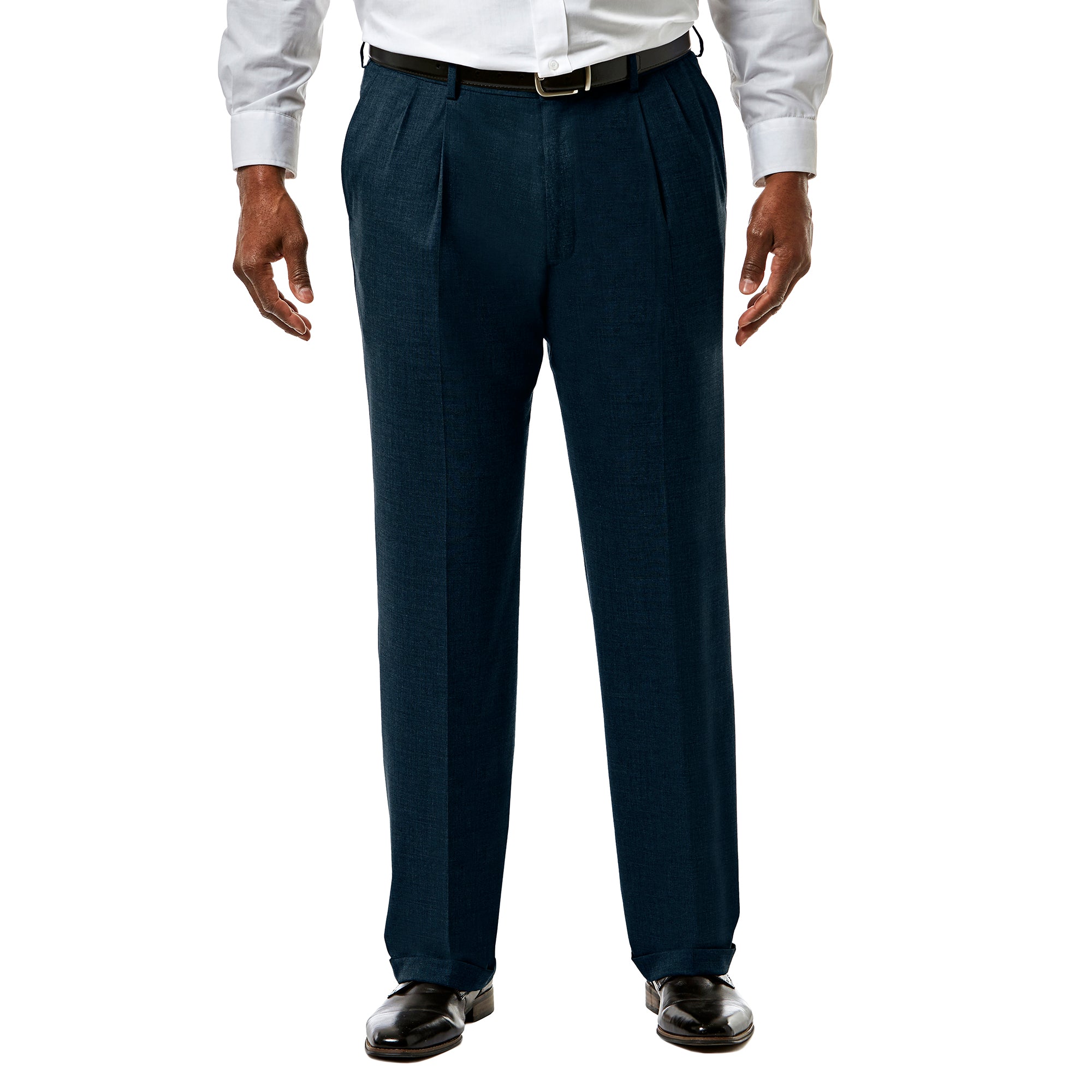 Big & Tall J.M. Haggar Premium Stretch Suit Pant - Pleated Front, , hi-res