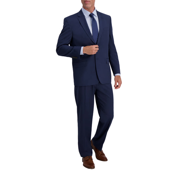 J.M. Haggar Houndstooth Suit Jacket, , hi-res#color_navy
