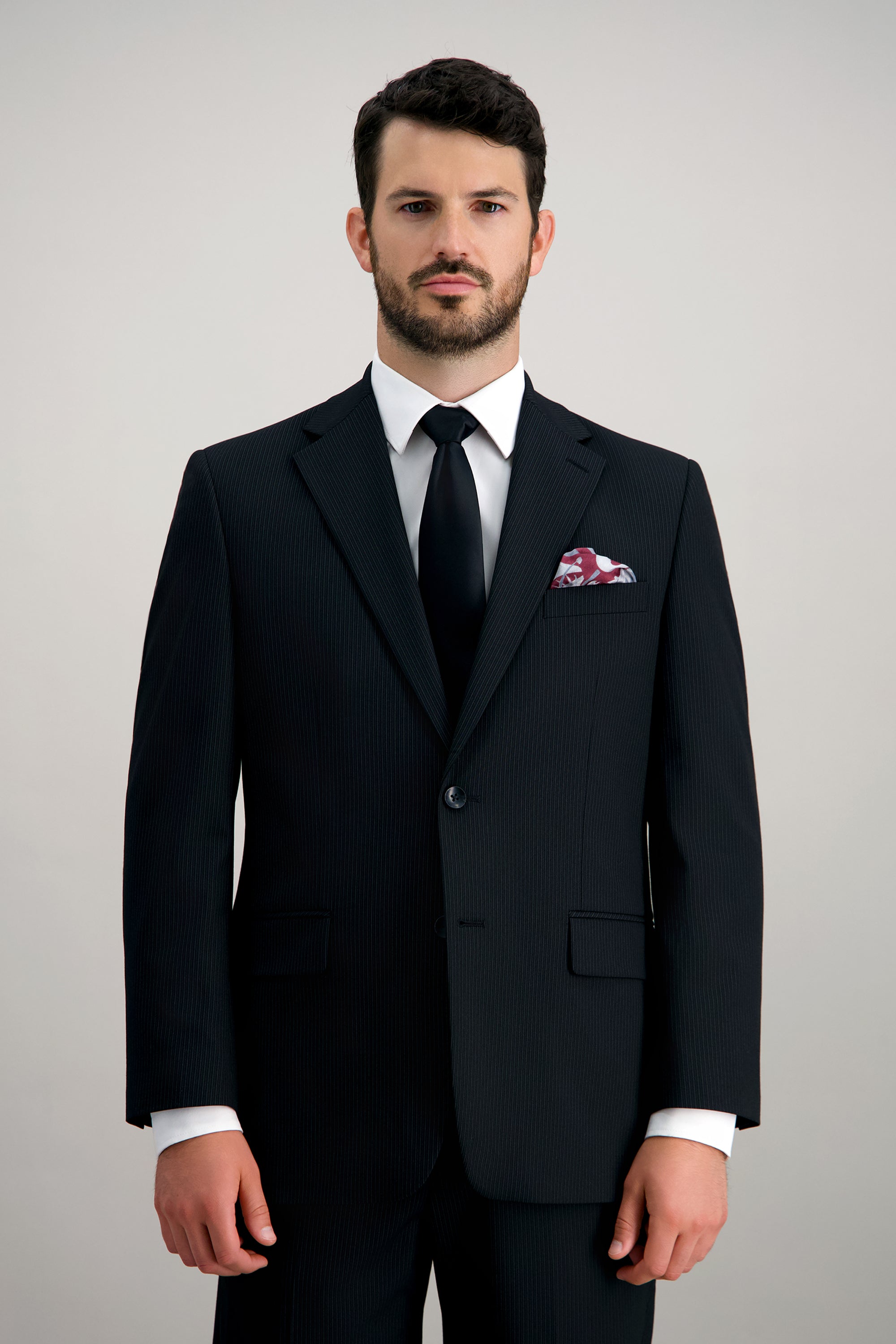 J.M. Haggar Premium Stretch Stripe Suit Jacket