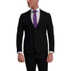 J.M. Haggar 4-Way Stretch Suit Jacket - Plain Weave, , hi-res#color_black