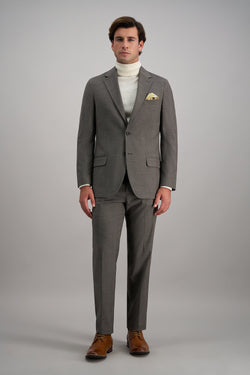 J.M. Haggar Medium Glen Plaid Suit Jacket, , hi-res#color_medium taupe
