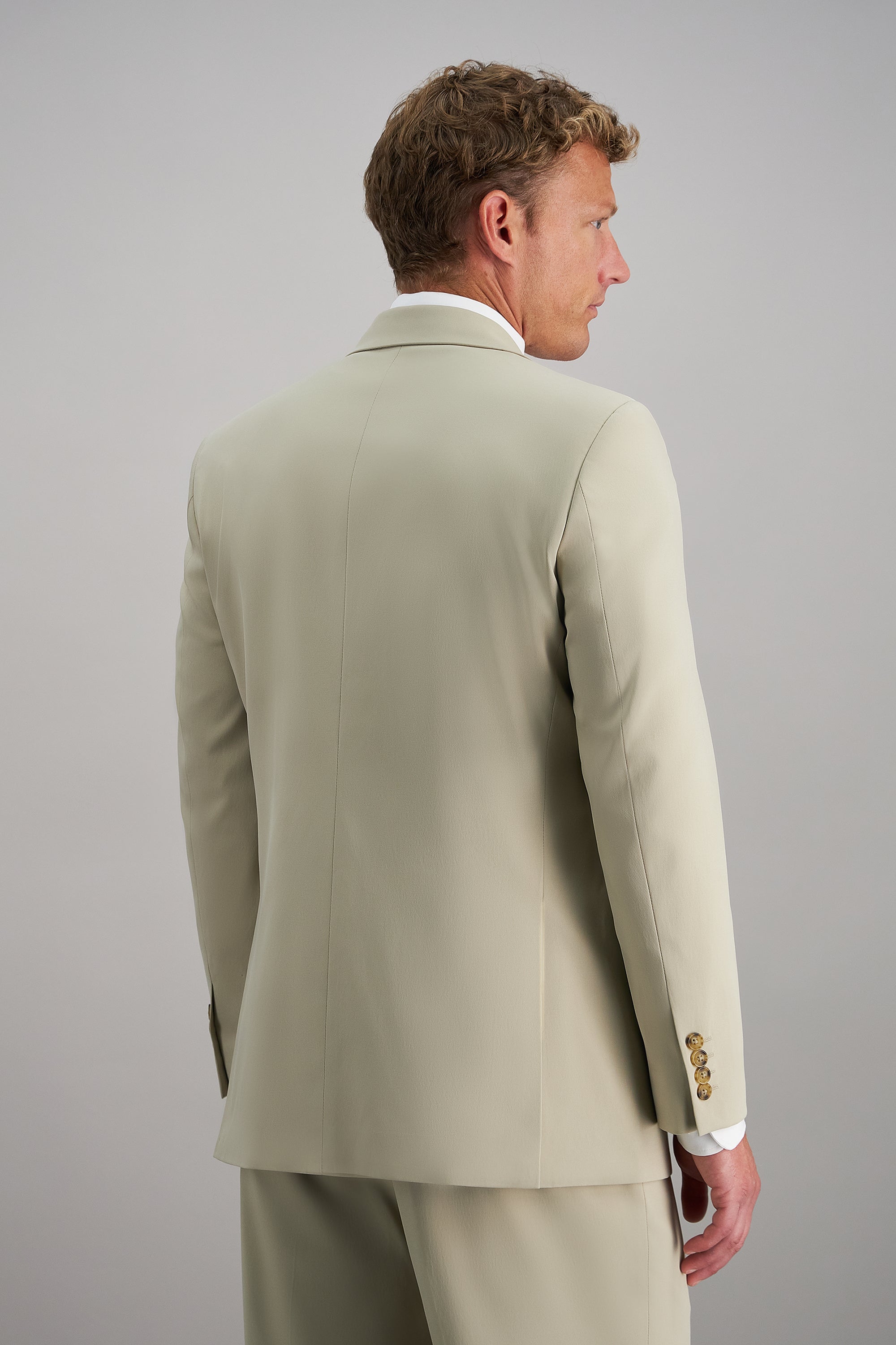 Travel Performance Solid Twill Suit Separates