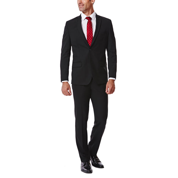 JM Haggar Slim 4 Way Stretch Suit Jacket, , hi-res#color_black