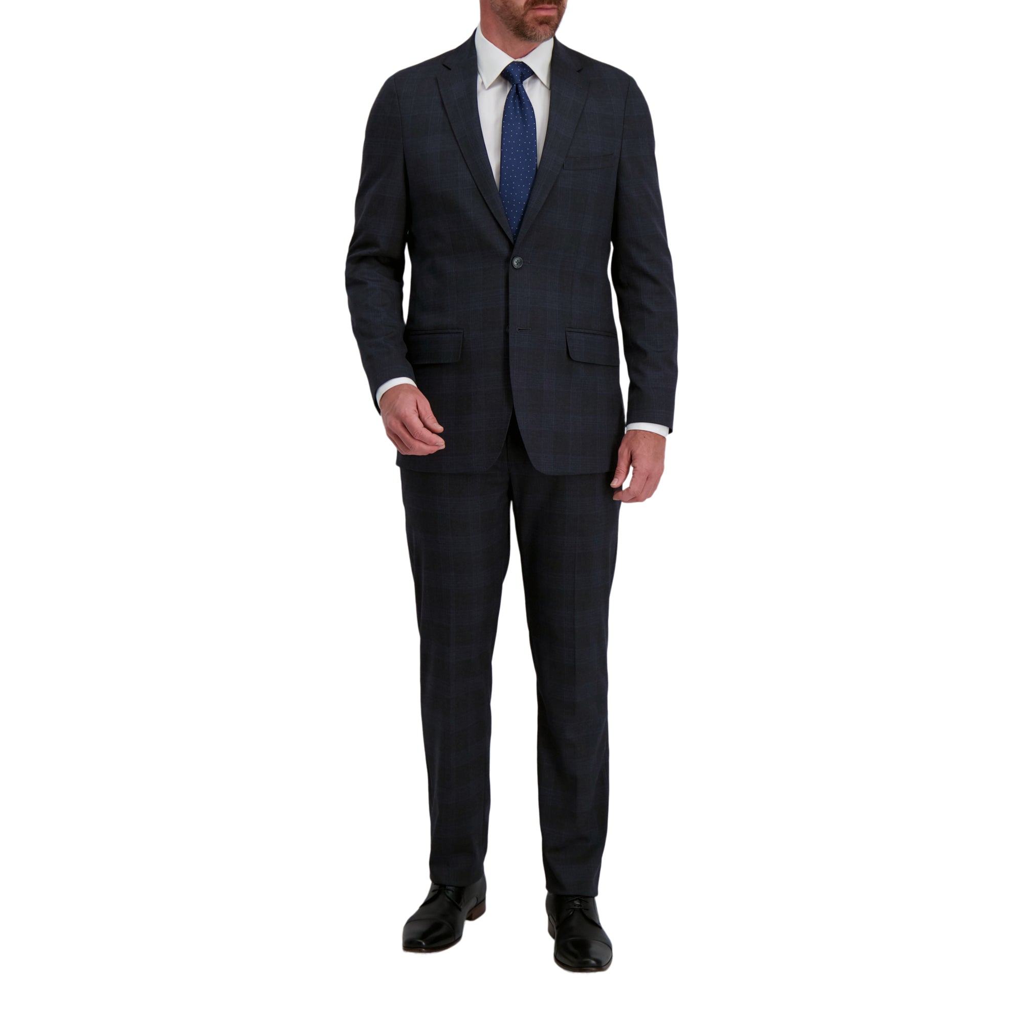 J.M. Haggar Plaid Suit Jacket, , hi-res