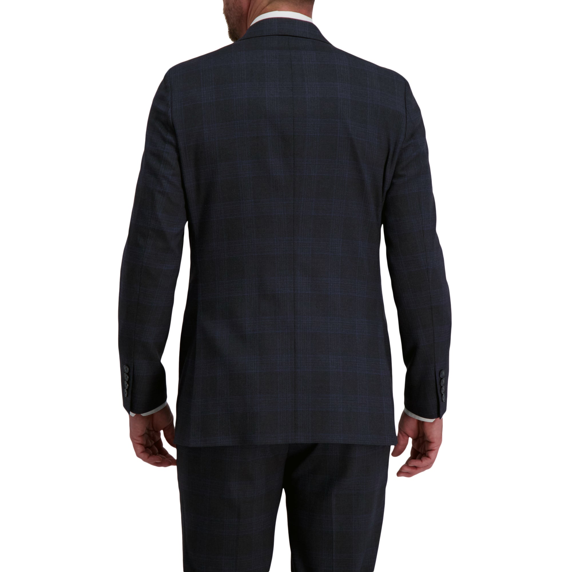 J.M. Haggar Plaid Suit Jacket, , hi-res