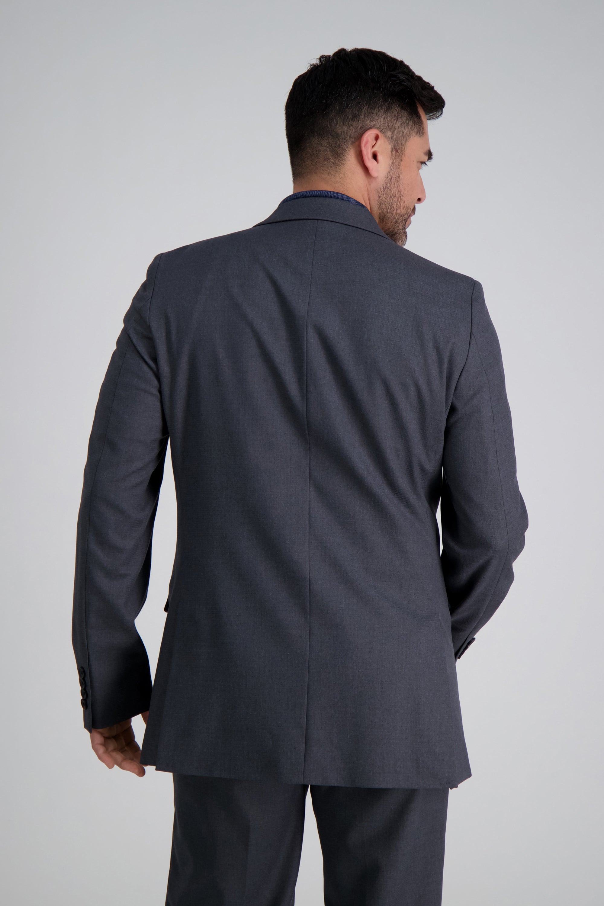 J.M. Haggar Premium Stretch Shadow Check Suit Jacket, , hi-res