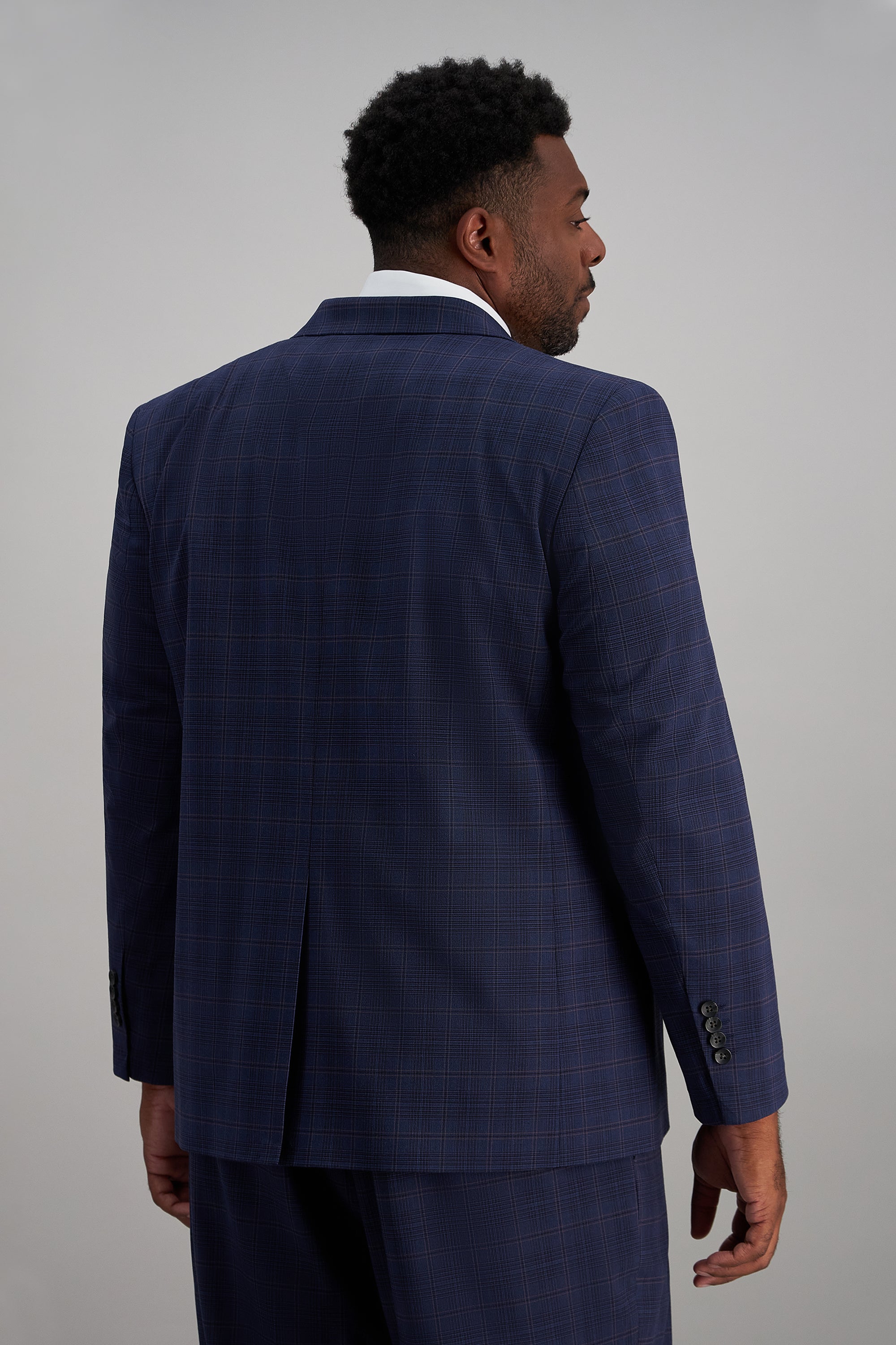 Big & Tall J.M. Haggar Prince of Wales Suit Separates