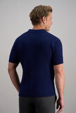 Johnny Collar Ribbed Sweater, Glacier Blue view# 4