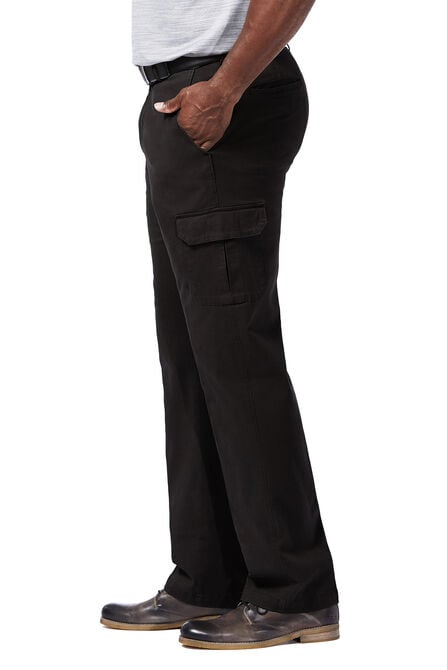 Big &amp; Tall Stretch Comfort Cargo Pant, Black view# 2