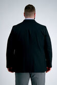 The Active Series&trade; Big &amp; Tall Stretch Gabardine Sport Coat, Black view# 2
