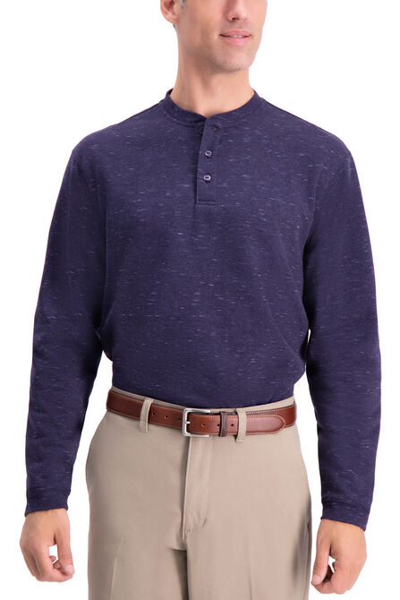Space Dye Henley,  view# 1