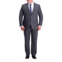 Big & Tall Travel Performance Stria Tic Weave Suit Jacket, Dark Heather Grey Big & Tall Travel Performance Stria Tic Weave Suit Jacket, Dark Heather Grey