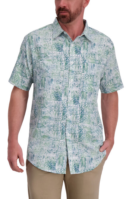 Green Tiki Shirt, Seaweed Cove view# 1