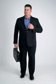 Big &amp; Tall Travel Performance Heather Twill Suit Jacket,  view# 4