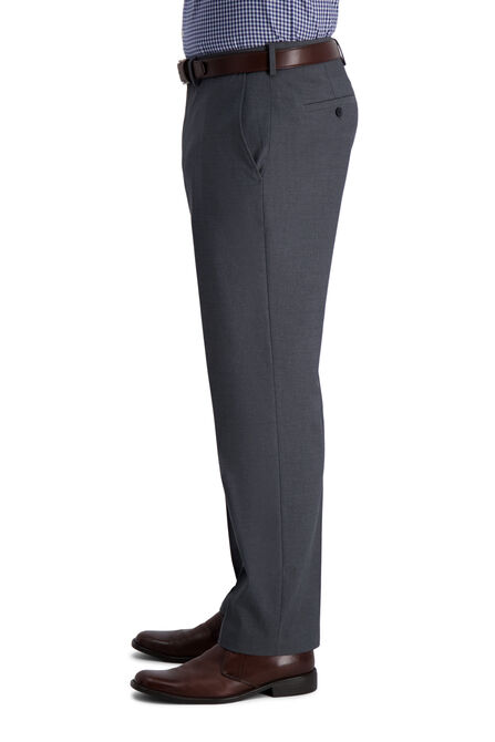 J.M. Haggar Heather Diamond Pant, Med Grey view# 2