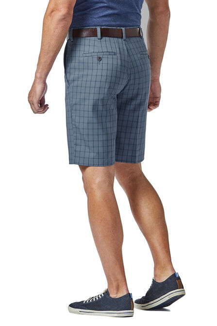 Cool 18&reg; Pro Graphic Windowpane Short, Lt Stonewash view# 2