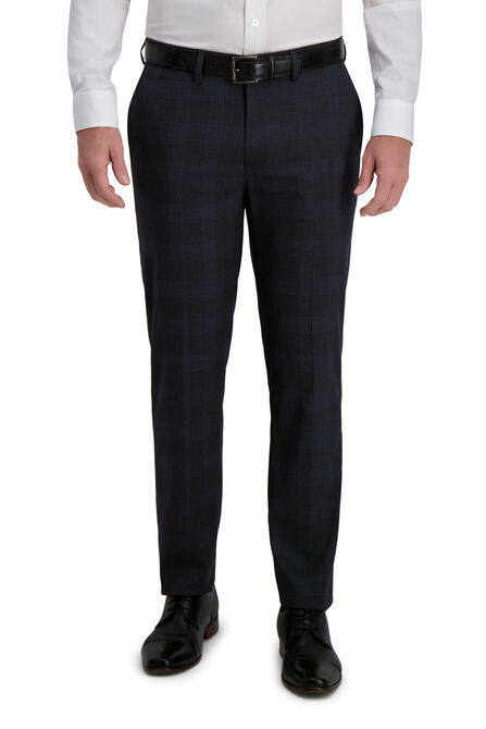 J.M. Haggar Plaid Suit Pant, Graphite view# 1