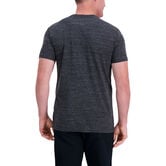 Jersey Crew Shirt, Black / Charcoal view# 2