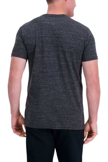 Jersey Crew Shirt, Black / Charcoal view# 2