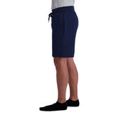 Textured Fleece Lounge Short , Indigo view# 2