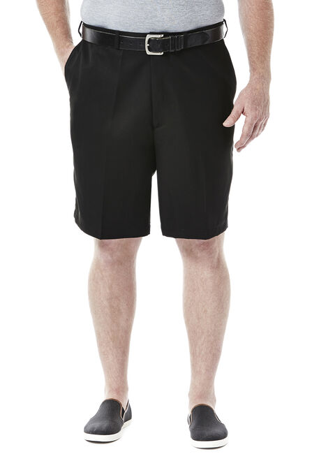 BIG &amp; TALL Cool 18&reg; Shorts, Black / Charcoal view# 1