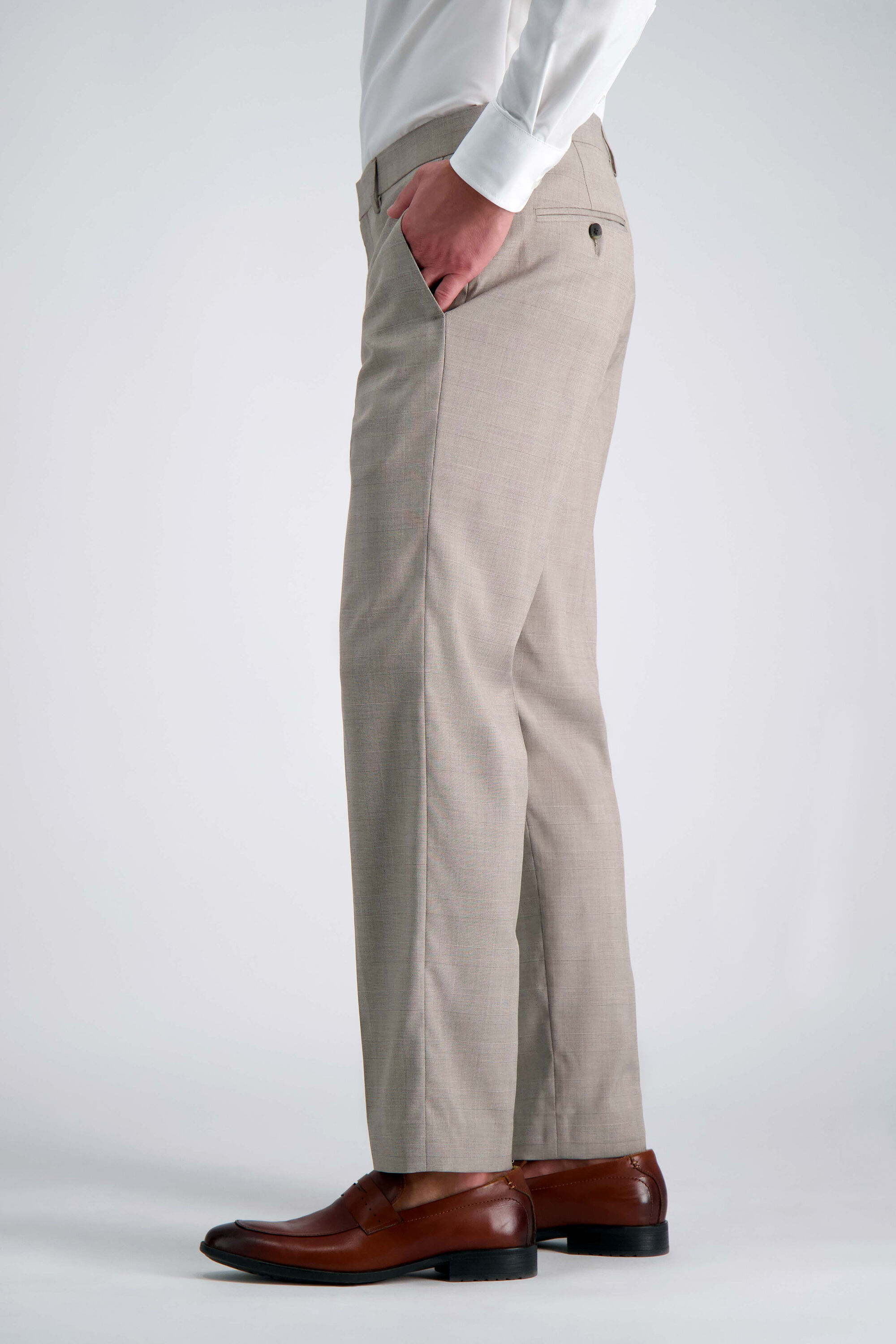 Haggar plaid pants hotsell