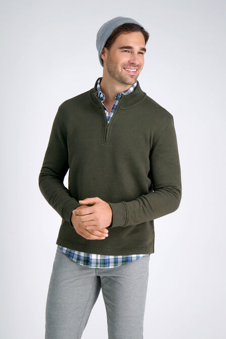 Quarter Zip Mock Neck,  view# 3