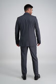 J.M. Haggar Premium Stretch Shadow Check Suit Jacket,  Charcoal view# 4