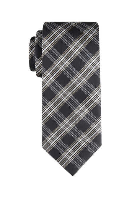 Fine Plaid Tie,  view# 1