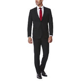 JM Haggar Slim 4 Way Stretch Suit Jacket, Black view# 1