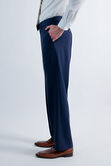 J.M. Haggar Prince of Wales Suit Pant, Navy view# 2