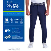 The Active Series&trade; 5-Pocket Tech Pant, String view# 5