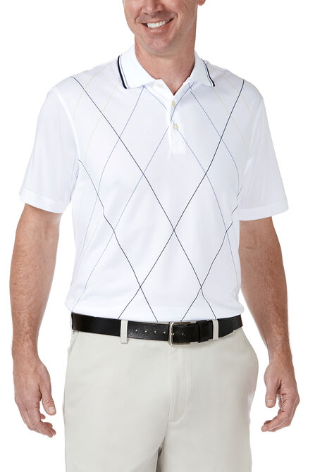 Argyle Print Shirt, White view# 1