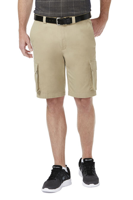 Stretch Cargo Short, Khaki view# 1