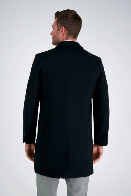 J.M. Haggar Premium Topcoat, Black view# 2