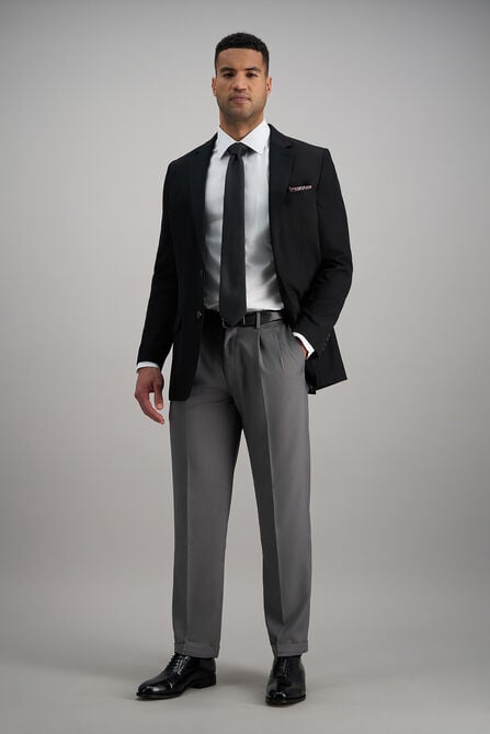 Premium Comfort Dress Pant, Med Grey view# 3