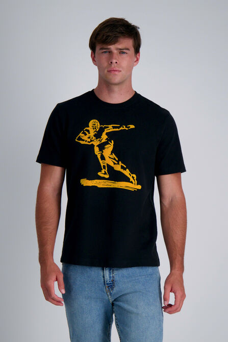Pro Football Hall of Fame X Haggar - Vintage Player Graphic Tee,  Golden Yellow #145 view# 1