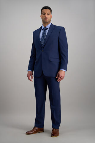 J.M. Haggar Basketweave Suit Separates Jacket, BLUE