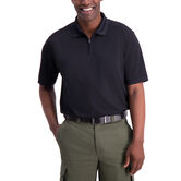 Waffle Golf Polo, Black view# 1