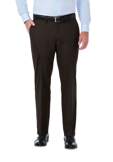 J.M. Haggar Premium Stretch Suit Pant, Chocolate