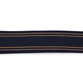 Stripe Y-Back Adjustable Clip Suspender, Heather Navy view# 5
