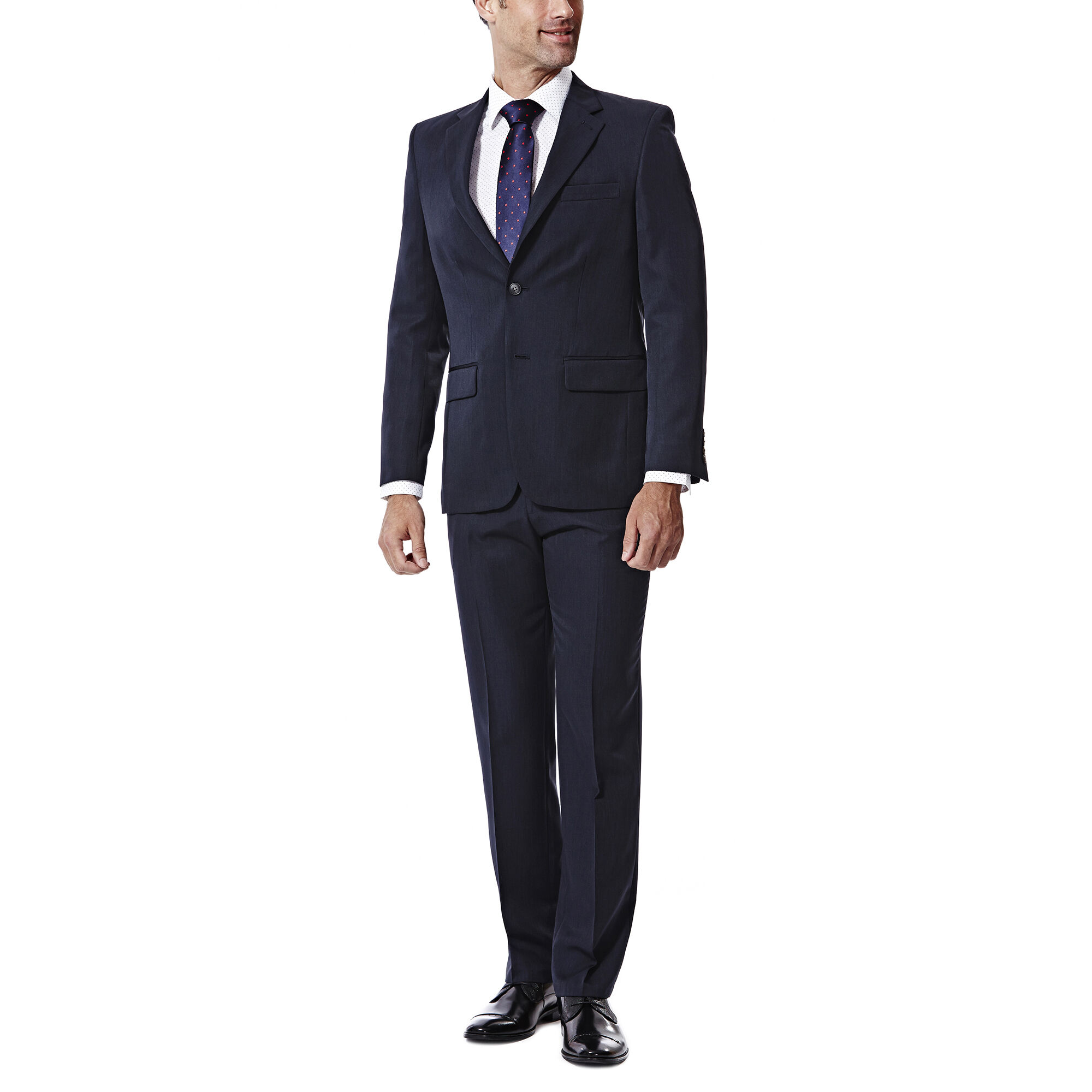 Haggar Travel Performance Suit Separates Jacket Navy (HZ70275 Clothing Suits) photo