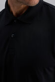 Short Sleeve Pique Polo, Black view# 4