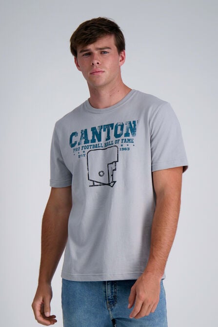 Pro Football Hall of Fame X Haggar - Canton Graphic Tee,  Forest Green #329 view# 1